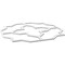 Ekena Millwork 33W x 33H x 58T Small Laird Decorative Fretwork Ceiling Panels in Architectural Grade PVC CELP33X3302LRD - alternate 4